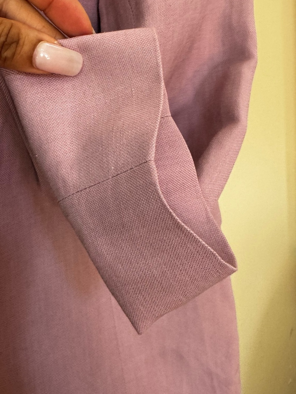Zara Blush Pink Tailored Oversized Blazer NWOT - Picture 7 of 8